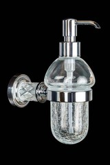 Boheme Murano Cristal 10912-CRST-CH Настенный диспенсер, цвет: хром фото
