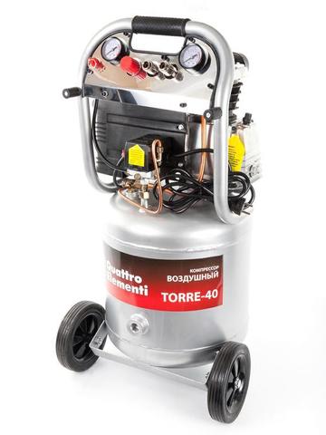 Компрессор поршневой масляный QUATTRO ELEMENTI TORRE-40 (300 л/мин, 40л, 2,5 л.с, 8 бар, 3 (770-261)