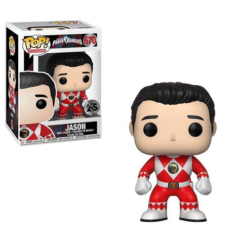 Funko POP! Power Rangers: Red Ranger Jason (No Helmet) (670)