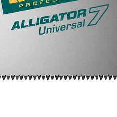 KRAFTOOL Alligator Universal 7, 550 мм, 7 TPI, 3D зуб, универсальная ножовка (15004-55)