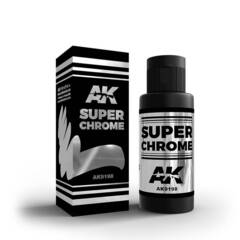 AK Interactive Metallics - Super Chrome (60ml)