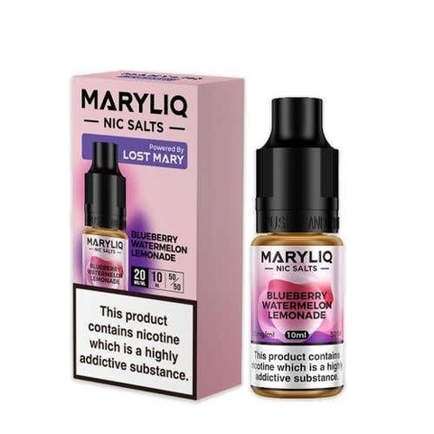 Жидкость MaryLiq Salt 2% 10 ml Blueberry watermelon lemonade - Черничный арбузный лимонад