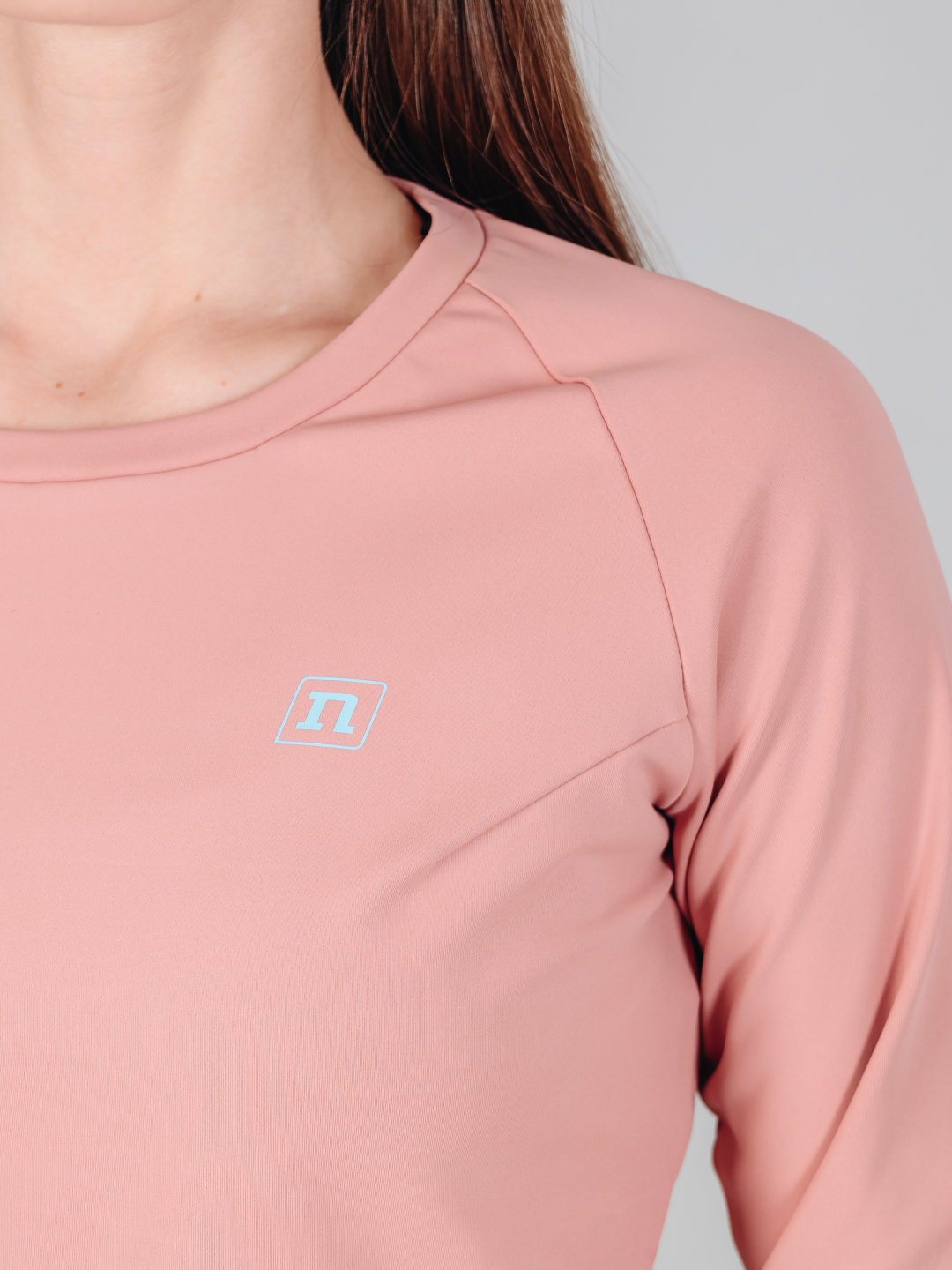 Женский тренировочный лонгслив Noname Clima Long Shirt 26 WOS pink - 5