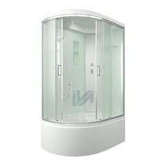 Душевая кабина IVA SC120CMR 1200*800*2150 высокий поддон, светлое стекло