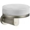 Gessi Emporio accessories 38803#149 Мыльница настенная, сатинированное стекло, цвет: Finox Brushed Nickel