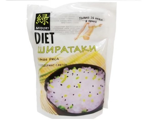Лапша Ширатаки в виде риса, 200 г