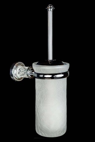 Boheme Murano Cristal 10913-CRST-CH Туалетный ершик настенный, цвет: хром