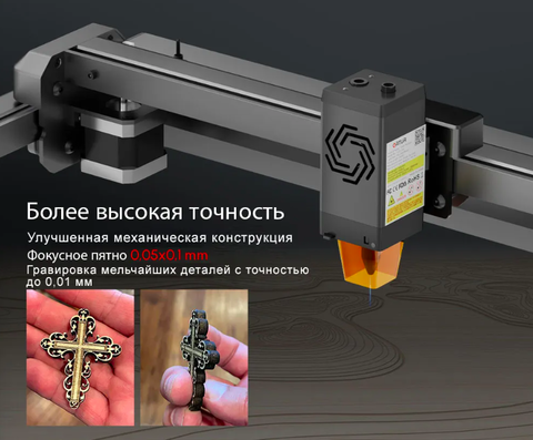 Лазерный гравер Ortur Laser Master3 LU2-10A с лазером 10 Вт