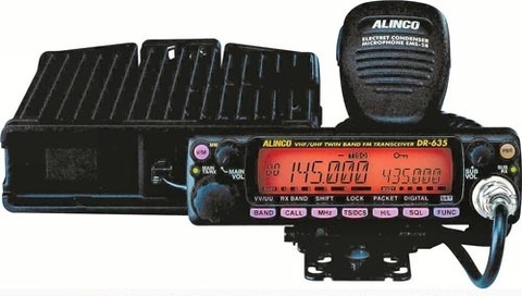 Автомобильная двухдиапазонная УКВ радиостанция ALINCO DR-635T