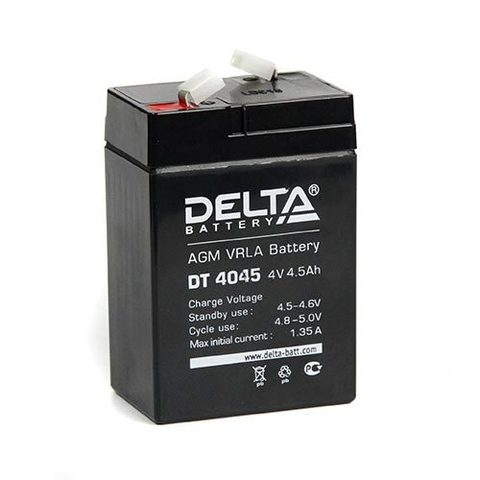 DT 4045 аккумулятор 4В/4.5Ач Delta