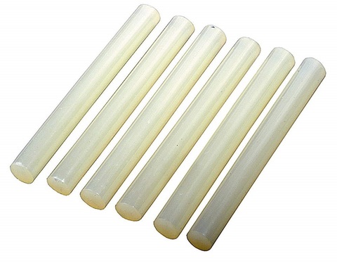 STAYER Cristal, 11 х 100 мм, 6 шт, прозрачные, универсальные клеевые стержни Professional (0682-H6)