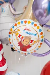 Сет гелиевых шаров 