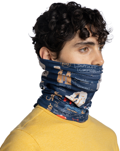 Бандана Buff CoolNet UV Camino Norte Navy фото 2
