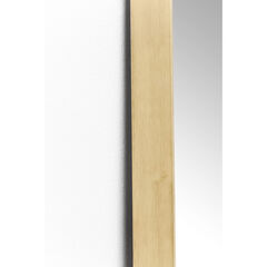 Зеркало Curve Rectangular Brass 200x70 см