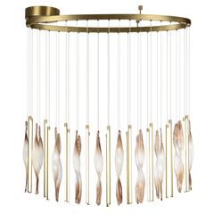 Подвесная светодиодная люстра Odeon Light SPIRA 5468/118L