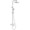 Cezares SLIDER-CVD-01 Душевая стойка со смесителем и изливом, хром