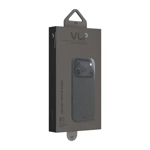 Чехол VLP Kevlar Hybrid Case iPhone 18 Pro черный