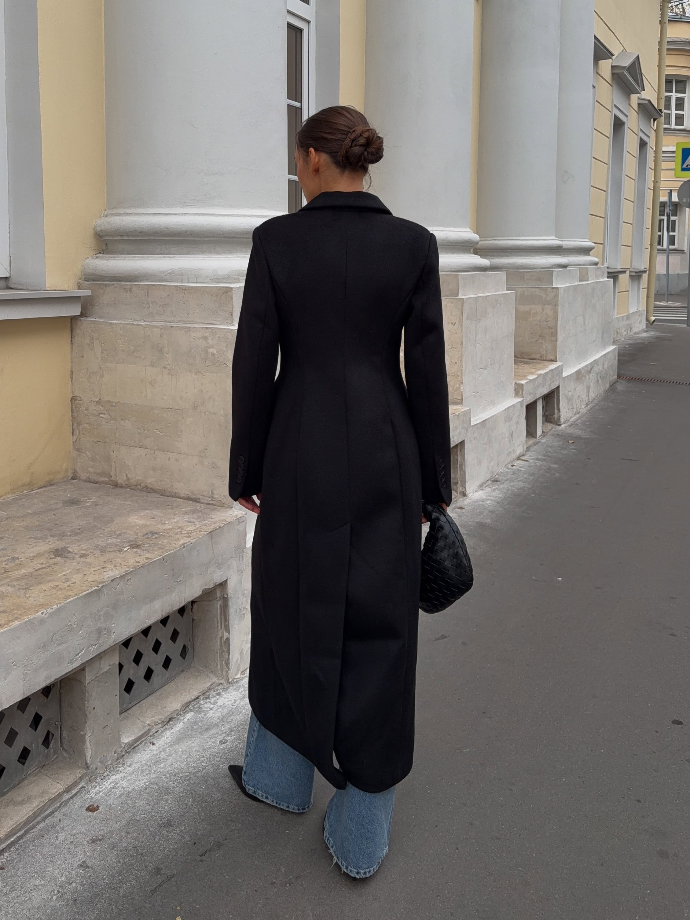 Пальто шерстяное