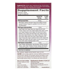 Garden of Life, RAW Resveratrol, 350 мг, 60 веганских капсул