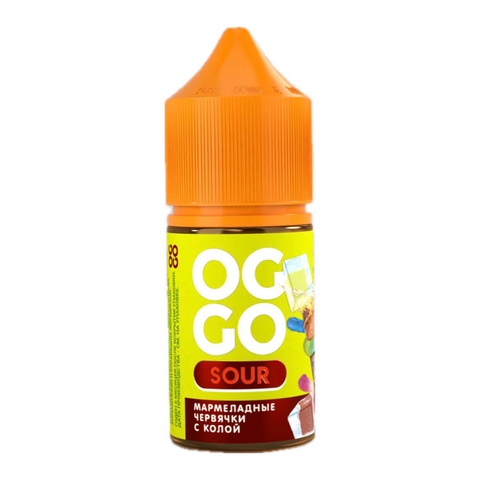 Жидкость OGGO REELS Salt 2% 30 ml - Мармелад Червяки Кола