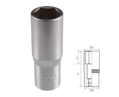 TOLSEN (TT16570) Головка торцевая глубокая шестигранная 1/2", 20 мм