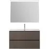 BelBagno UNO-MINI-900-2C-SO-СO База под раковину подвесная с фрезерованными ручками по всей длине фасада с двумя выкатн. ящ., Бежевый Мат,900x395x608