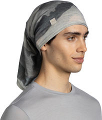 Шерстяной шарф-труба Buff Merino Lightweight Aler Grey - 2