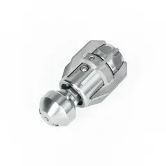 Каналопромывочная роторная форсунка RGR Kraken 1/2f SS 6Rr35х1r15