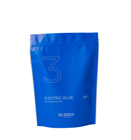 Elseda воск Electric Blue 800 гр (цена мастера 1000 р)