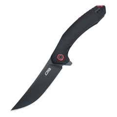 Фото Складной нож CJRB Gobi, сталь AR-RPM9, G10, черный