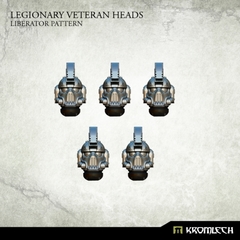 Legionary Veteran Heads: Liberator Pattern (5)