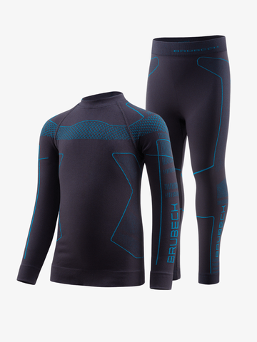 Детский комплект термобелья Brubeck Thermo Kids графит