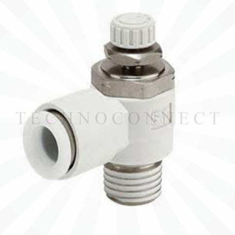 AS2211F-02-06S  Дроссель с обратным клапаном, R1/4