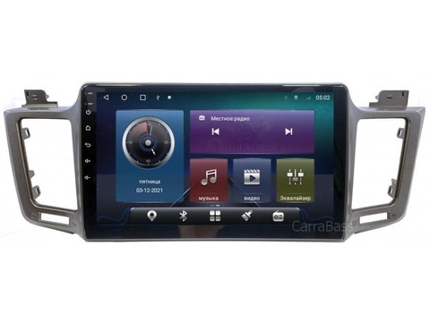 Магнитола Toyota RAV4 (2013-2018) Android 11 4/64GB QLED DSP 4G модель CB-2002TS18