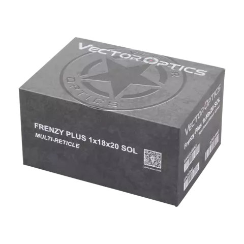 Прицел коллиматорный Frenzy PLUS 1x18x20 ENCLOSED SOL MULTI RETICLE