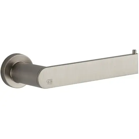 Gessi Emporio accessories 38849#149 Настенный держатель для туалетной бумаги. Вертикальная/горизонтальная установка, цвет: Finox Brushed Nickel