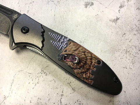 Складной карманный нож Рюген M9690