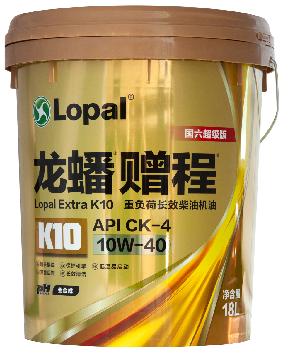 Моторное масло Lopal Extra K10 10W-40 CK-4 синтетическое 18л