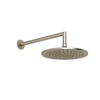 Gessi Anello/Ingranaggio 63348#149 Душевая головка для настенного крепления, поворотная с шарниром, D250 мм, цвет Finox Brushed Nickel