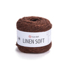 Пряжа YarnArt Linen soft, Коричневый