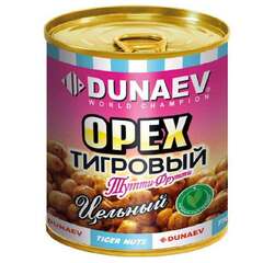 Добавка для прикормки металлобанка 320мл "Дунаев Тигровый орех цельный" Тутти-Фрутти