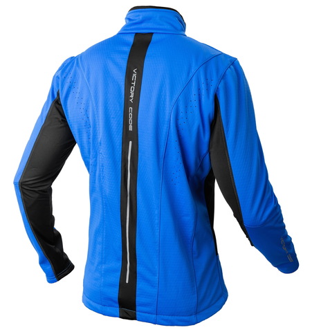 Victory Code Speed Up разминочная лыжная куртка blue
