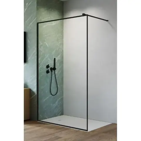 Radaway 10013120-54-56 NES Black Walk-in II 120 Frame