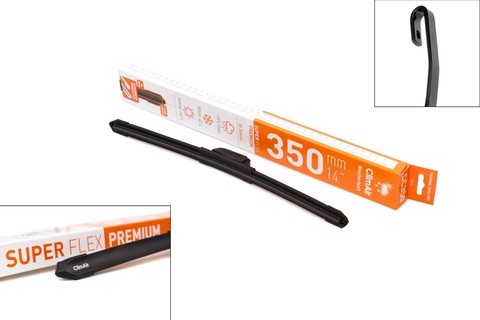 Всесезонная бескаркасная щетка стеклоочистителя (дворник) ClimAir SUPER FLEX PREMIUM 14 Всесезонная бескаркасная щетка стеклоочистителя (дворник) ClimAir SUPER FLEX PREMIUM 14