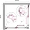 BelBagno Luce LUCE-AH-1-100/80-C-CR Душевой уголок, 100x80, цвет: хром