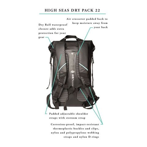 VISSLA High Seas Drypack 22L