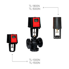 Электропривод 3х позиционный E-DRIVE-TL 220V (для клапанов TL-2V,TL-3V), TAFLINE