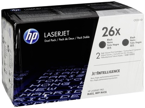 Покупка новых картриджей hp CF226XF №26X