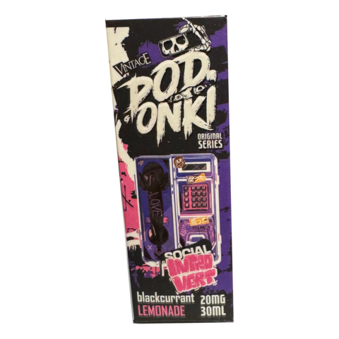 Жидкость PODONKI LAST HAP salt 2% 30 ml - Смородиновый лимонад