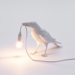 Настольная лампа Bird White Waiting